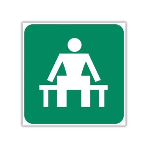 Waiting Place Safety Sign (GA14)