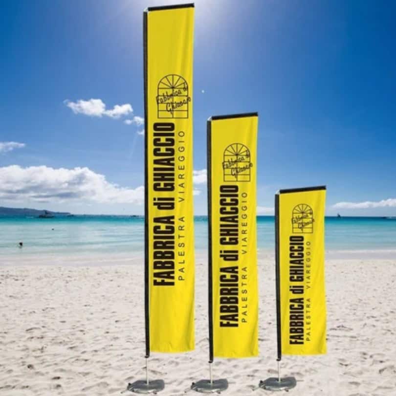 Telescopic Flying Flag Banners