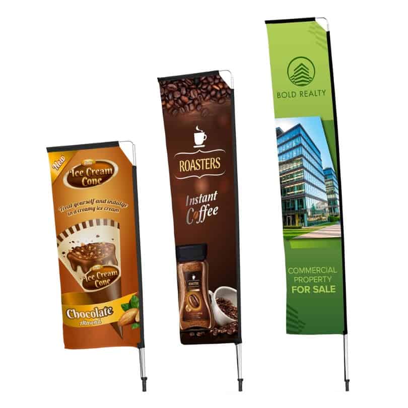 Telescopic Flying Flag Banners