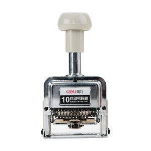 Deli Automatic Numbering Stamp - 10 Digit