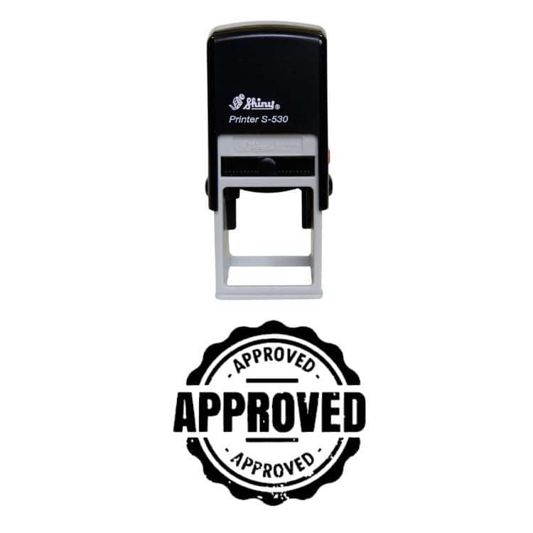 Shiny S-530 Ready Made Stamp Approved