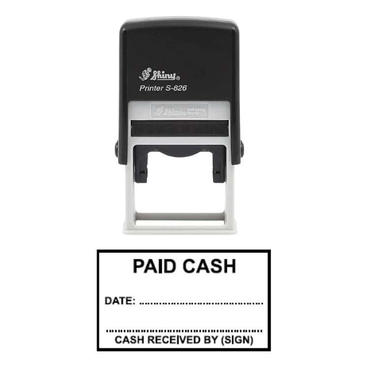 Shiny S-826 Ready Made Stamp Paid Cash