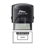 Shiny S-826D Ready Made Dater Stamp Received
