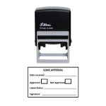 Shiny S-828 Ready Made Stamp Leave Approval