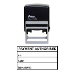 Shiny S-828 Ready Made Stamp Payment Authorised