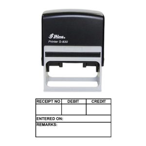 Shiny S-830 Ready Made Stamp Receipt No Block
