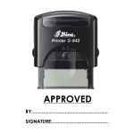 Shiny S-842 Ready Made Dater Stamp Approved By
