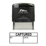 Shiny S-844 Ready Made Stamp Captured Block