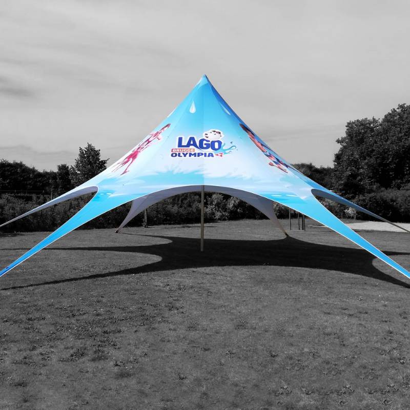 Custom Branded Star Shade Tents