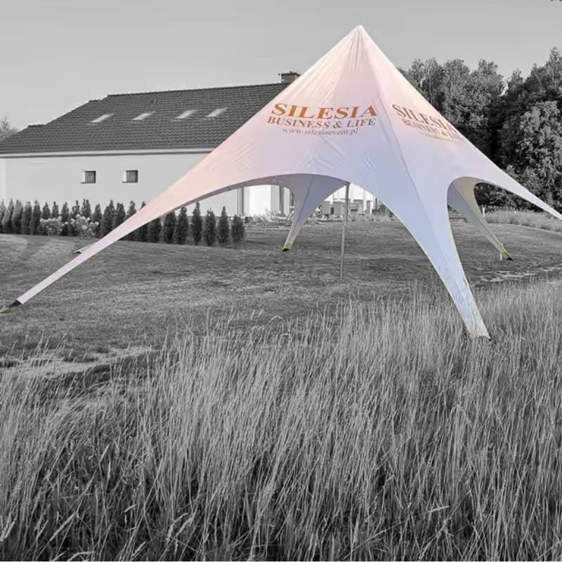 Custom Branded Star Shade Tents
