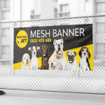 Sublimated Fence Banners
