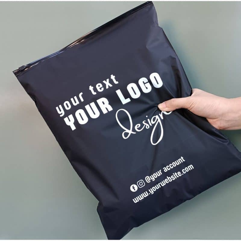 Black LDPE Zip-Lock Product Bags (2)