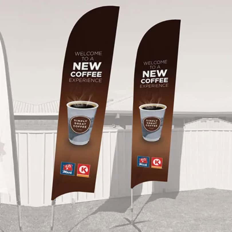Bow Flag Banner Displays