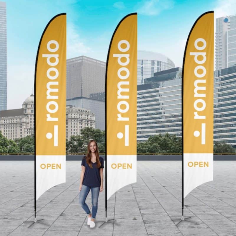 Bow Flag Banner Displays