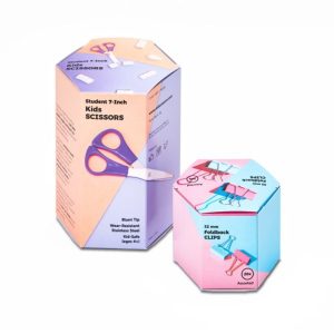 Custom Hexagon Packaging Boxes