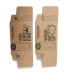 flat packed Kraft Box