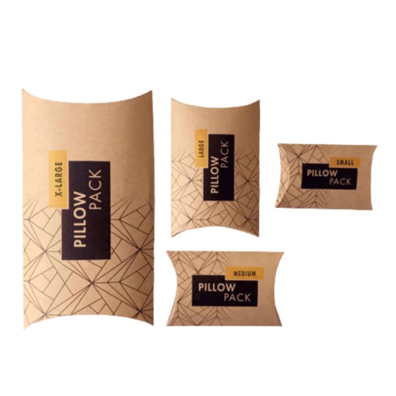 Custom Kraft Pillow Boxes