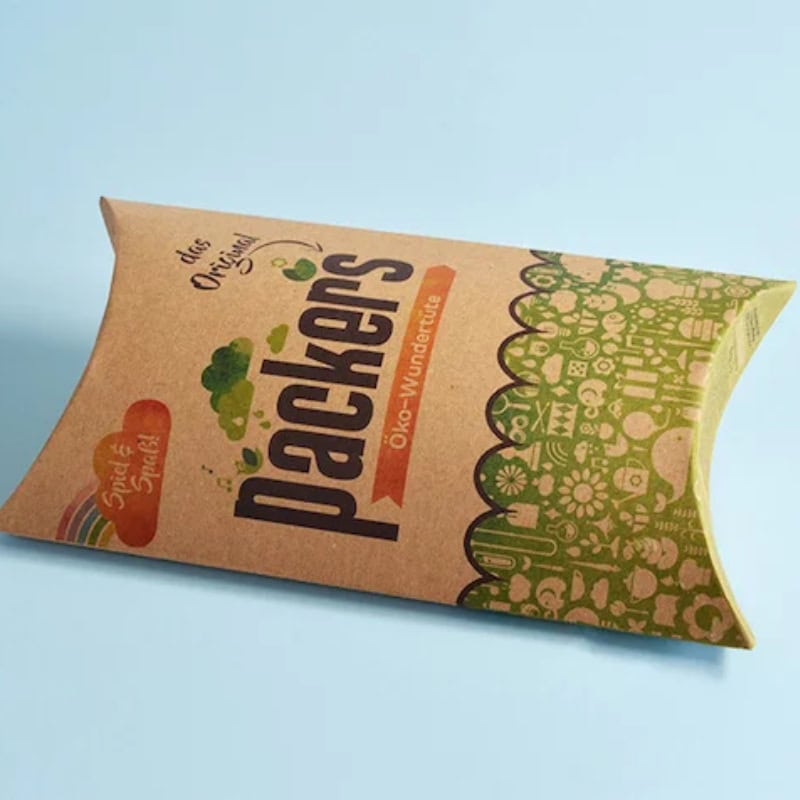 Custom Kraft Pillow Boxes