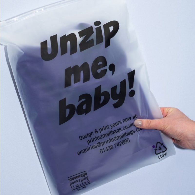 Printed Zip-Lock Product Bag printing