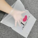PVC Frosted Product Bags