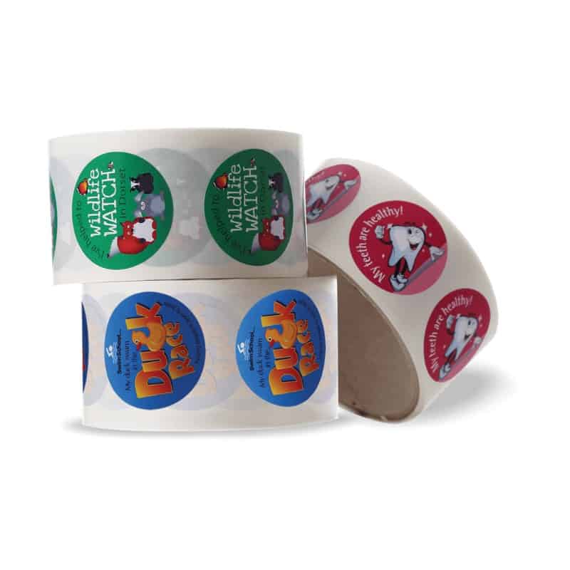 Paper Roll Labels