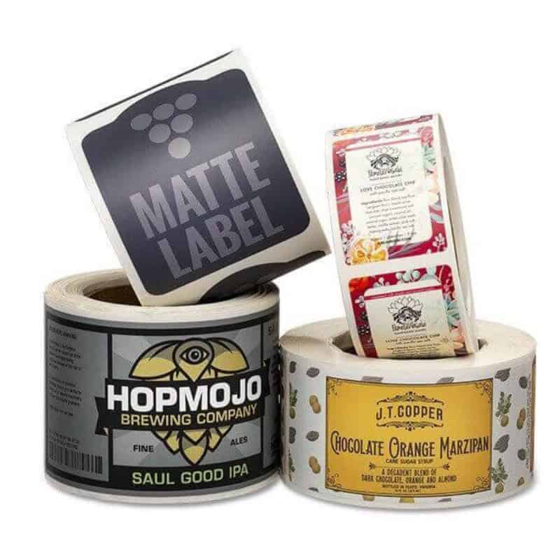 Paper Roll Labels