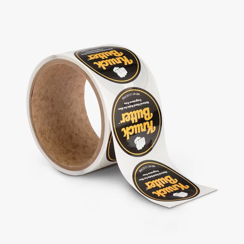 Round Roll Labels