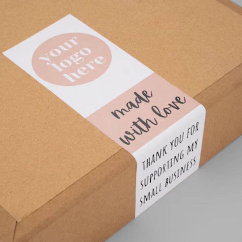 Shipper Box Sticker Label Printing