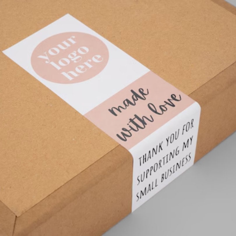 Shipper Box Sticker Label Printing