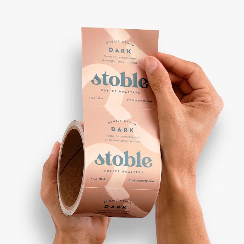Square Roll Labels
