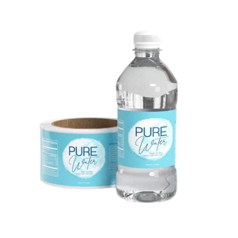 Water Bottle Label Printing