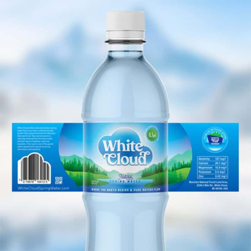 Water Bottle Label Printing