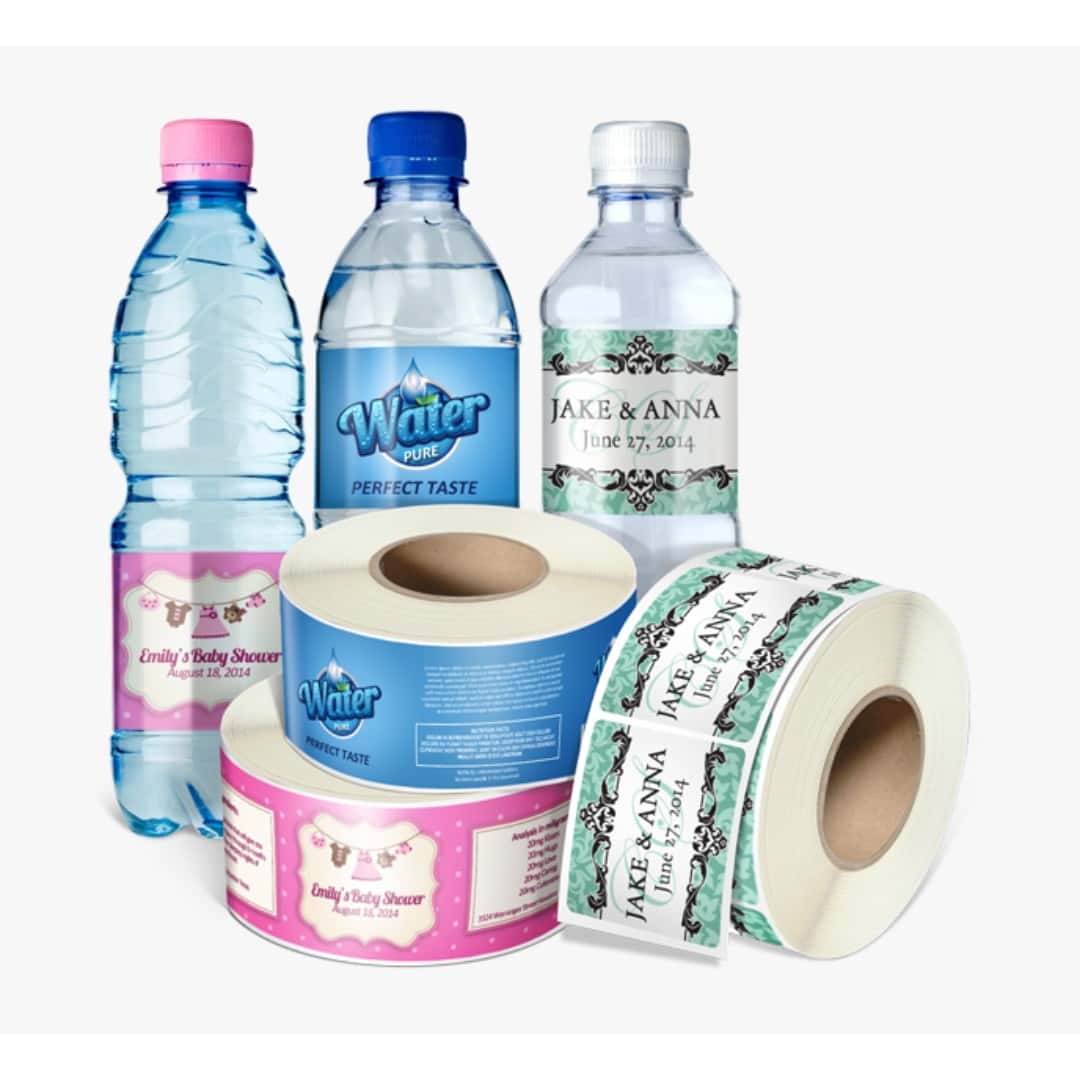 Water Bottle Label Printing