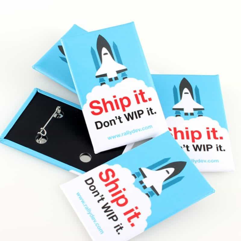 Rectangle Button Badges