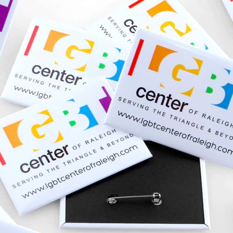 Rectangle Button Badges