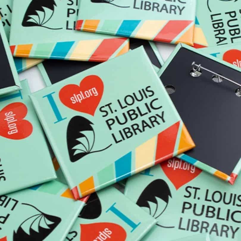 Square Button Badges