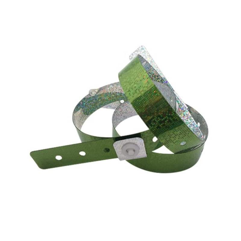 Khaki Sparkle Wristbands