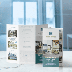 folded brochures printing