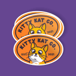 Oval Die Cut Stickers