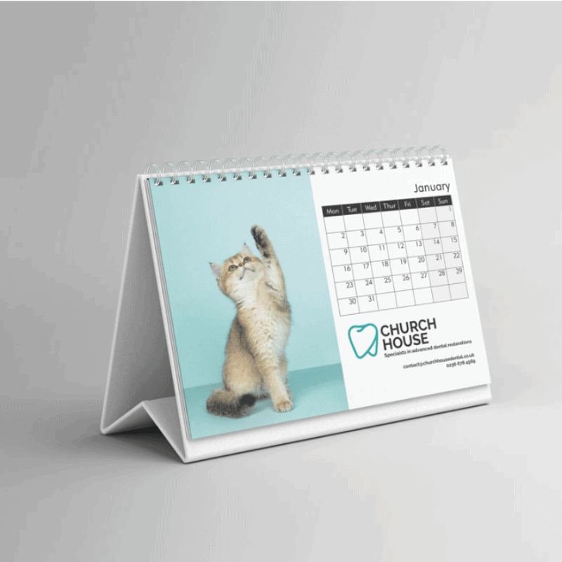 Personalised Desk Calendars