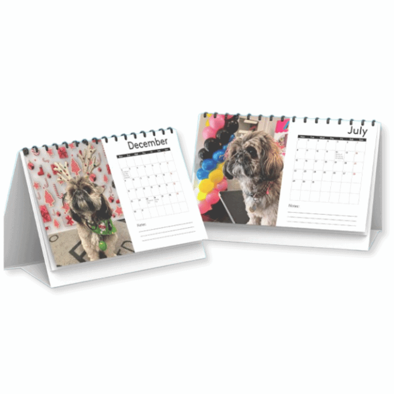Personalised Desk Calendars