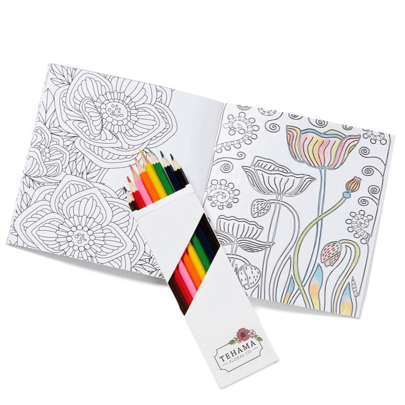 Custom Printed Colouring books
