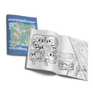 Custom Printed Colouring books