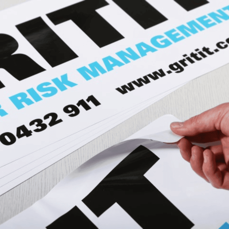 Large Format Stickers