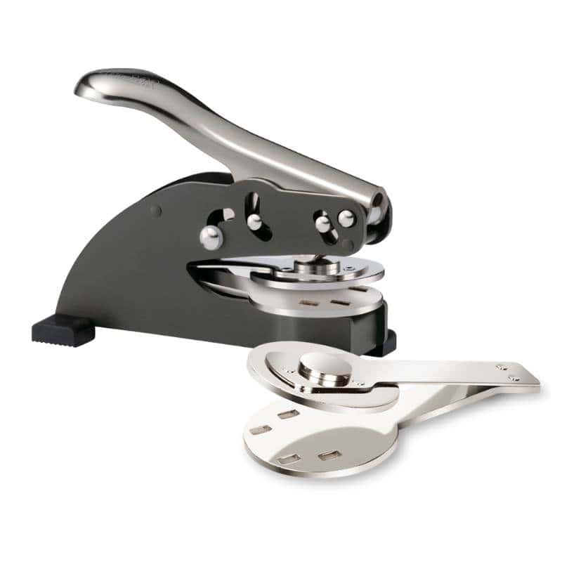 Shiny Desk Embosser Die Holder