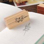 Shiny Wooden Hand Stamp