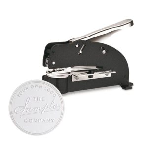 Shiny extra long handle Embosser Die face