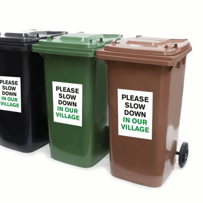 Wheelie Bin Stickers