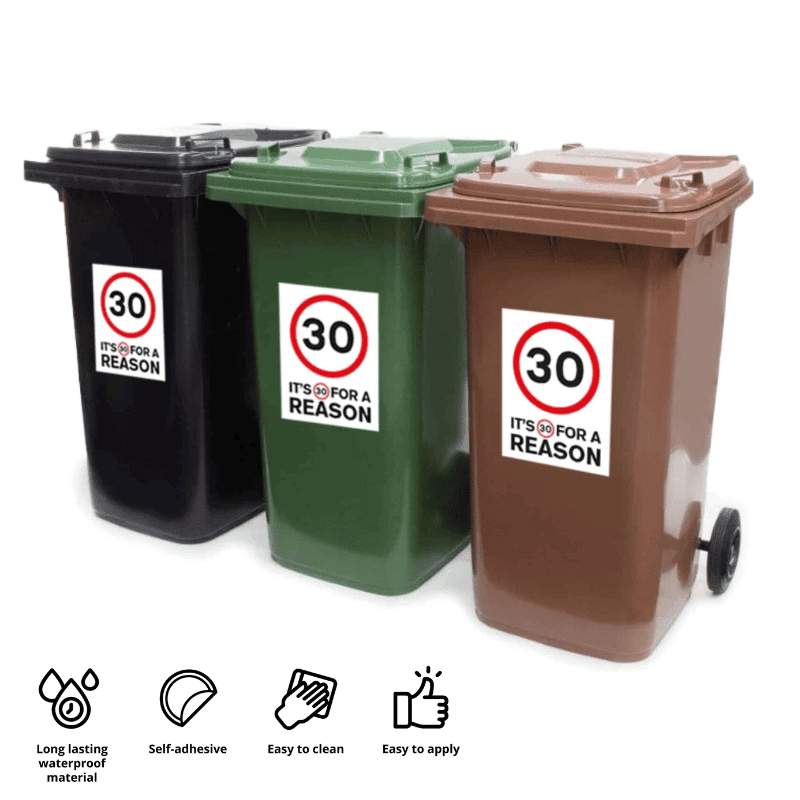 Wheelie Bin Stickers