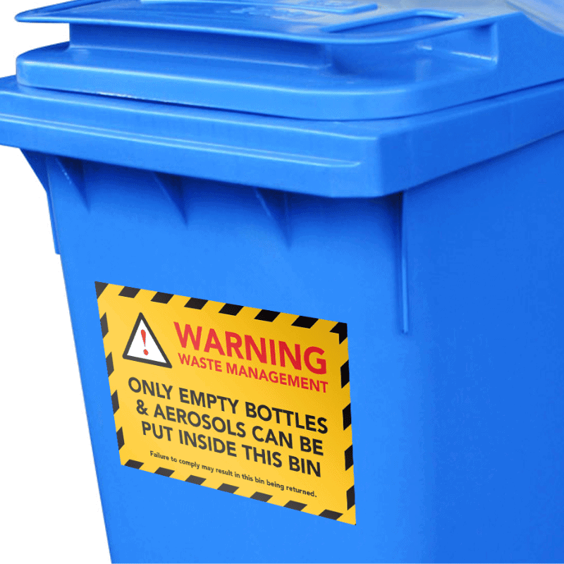 Wheelie Bin Stickers